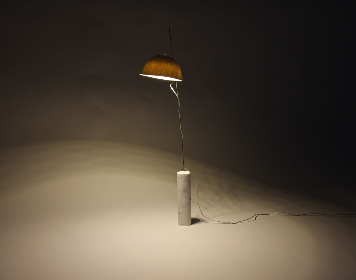 marble base for cappello LED Modern Paper Lamp